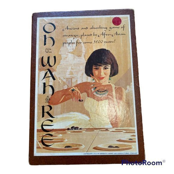 OH WAH REE Vintage 1962 3m Bookshelf Board Game with Orig. Box - Picture 1 of 4